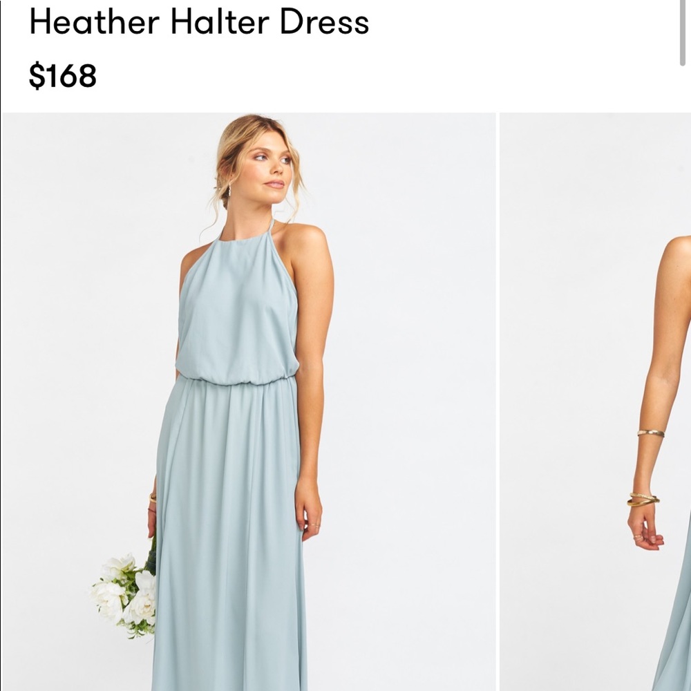 Heather Halter Dress *Never Worn!